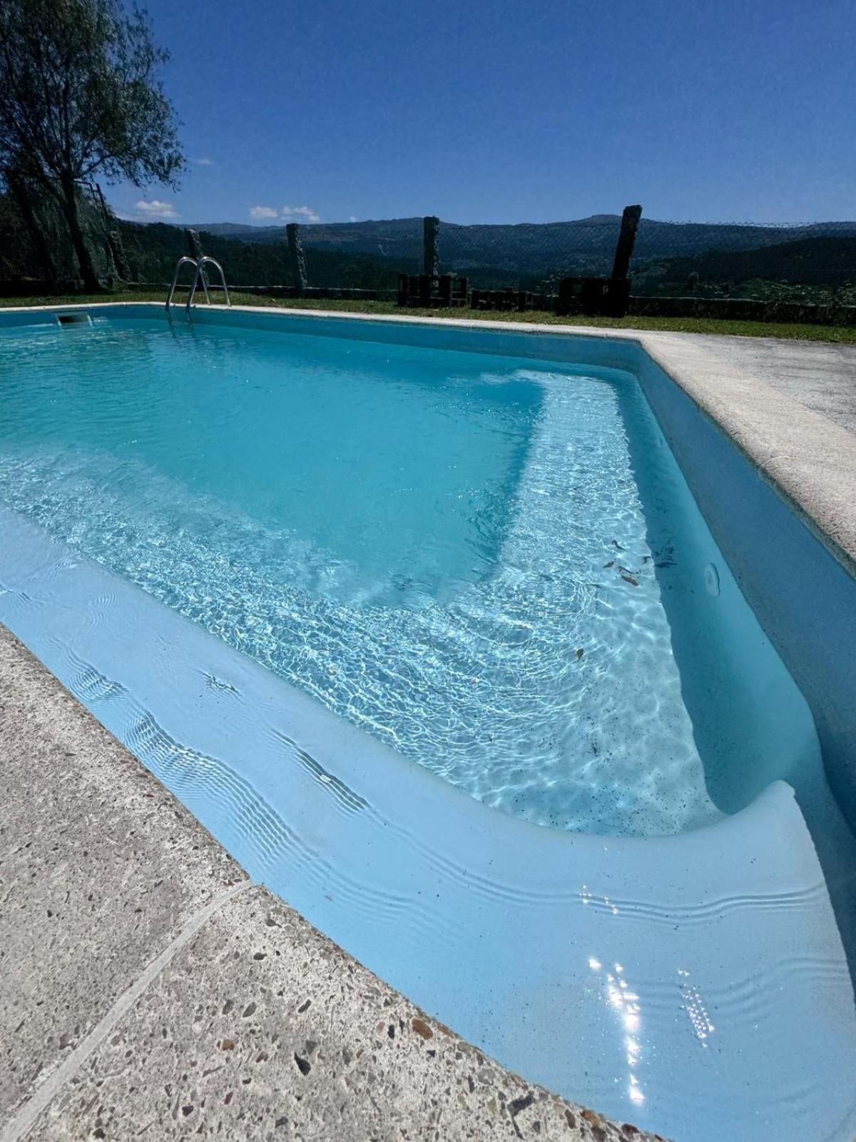 Casa 2 Habitaciones Con Piscina Y Cenador Al Aire Libre Pontevedra Exteriör bild